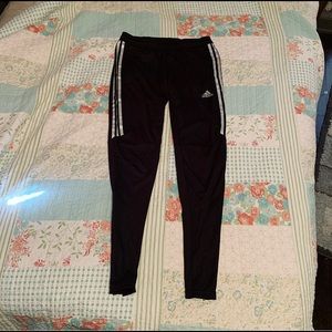 Adidas Tiro 17 pants metallic silver, worn once